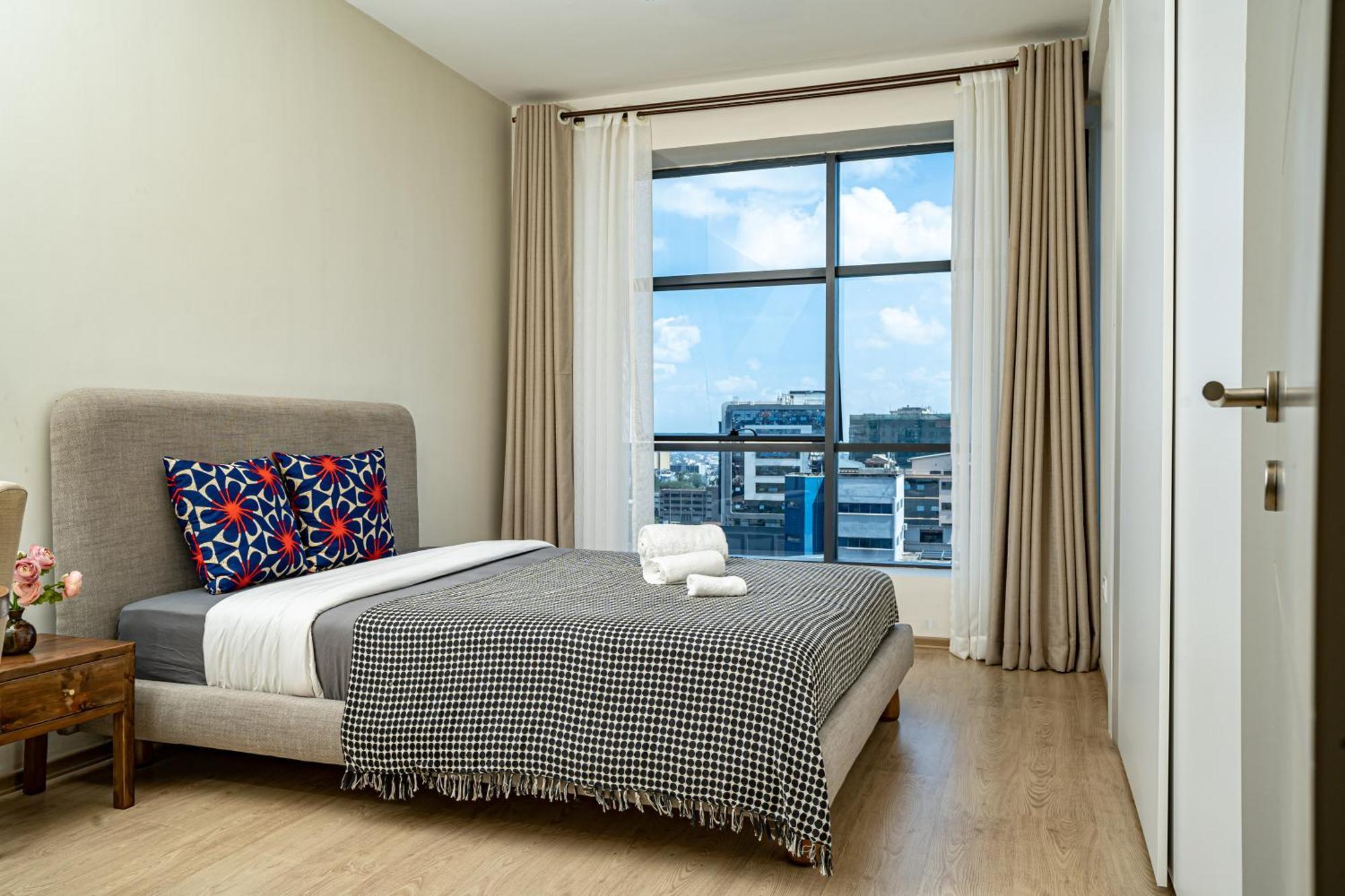 Elite One Bedroom Apartment,Swimming Pool, Gym, Workspace ,Wonderiss Homes Close Proximity To Gtc, Jw Mariott And Kempinski Nairobi Eksteriør bilde