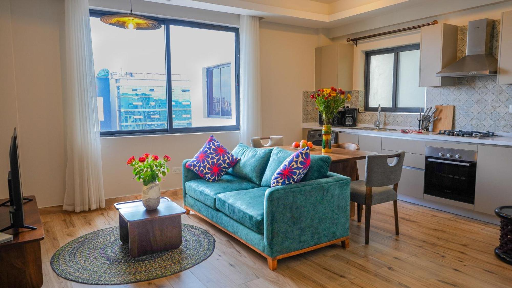 Elite One Bedroom Apartment,Swimming Pool, Gym, Workspace ,Wonderiss Homes Close Proximity To Gtc, Jw Mariott And Kempinski Nairobi Eksteriør bilde